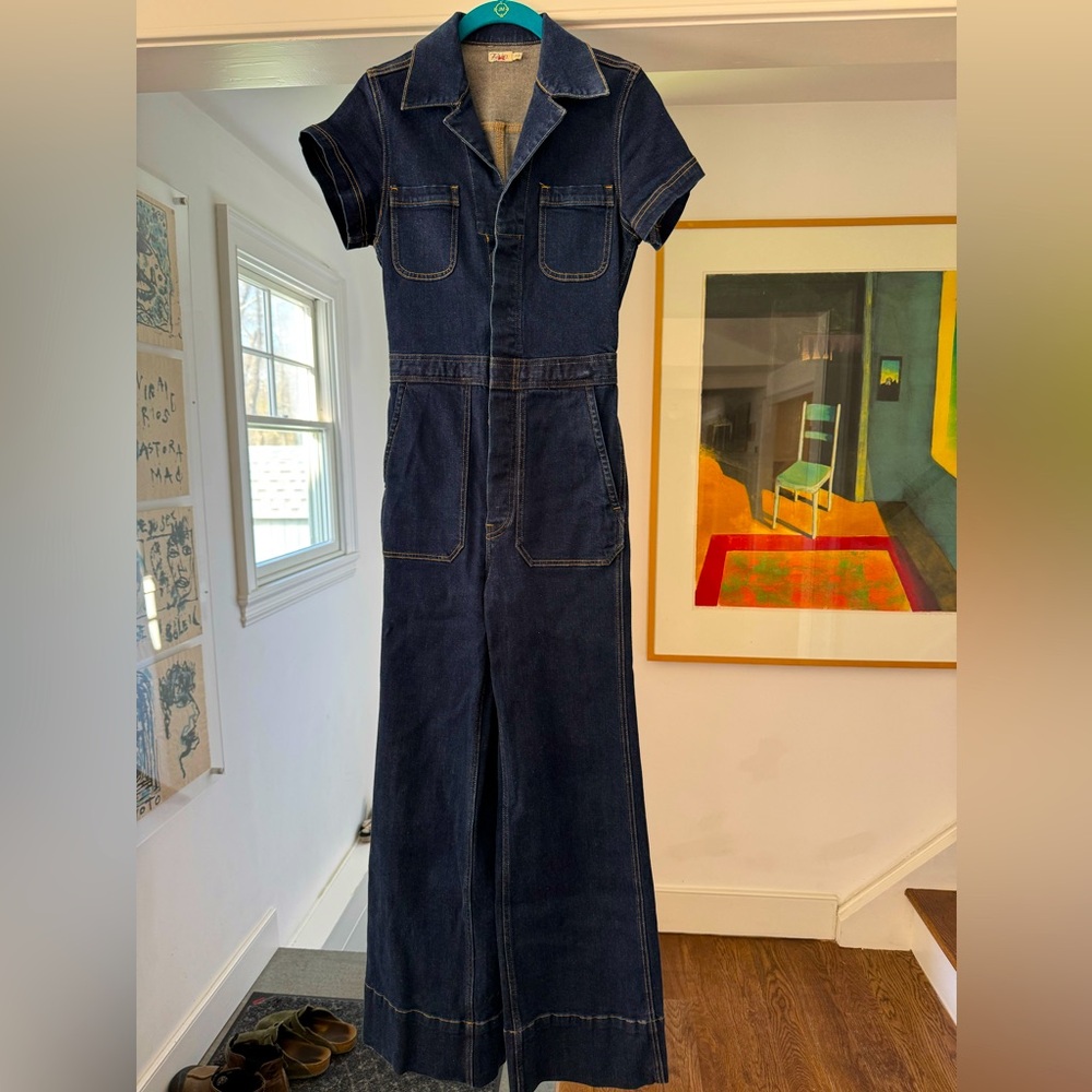Faherty Denim Jumpsuit